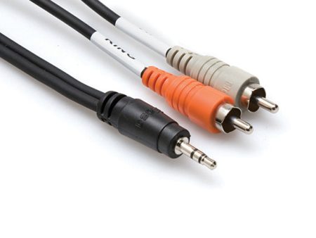 Hosa CMR-210 Y Cable 3.5mm TRS to RCA 10ft Online Sale