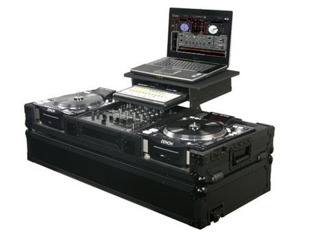 Odyssey FZGS12CDJWBL Flight Zone Black Label Glide Style ATA Flight Case. Online Sale