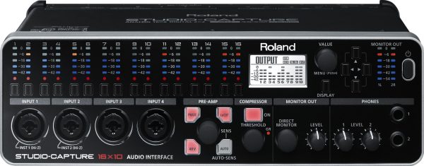 Roland Studio-Capture USB 2.0 Audio Interface (UA-1610) Fashion