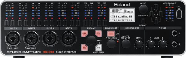 Roland Studio-Capture USB 2.0 Audio Interface (UA-1610) Fashion