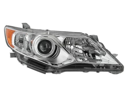 xTune Toyota Camry LE XLE Hybrid Models 12-14 Passenger Side Headlight -OEM Left HD-JH-TCAM12-OE-R Hot on Sale