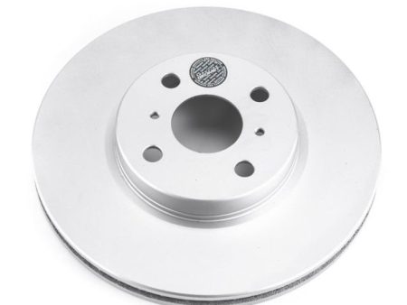 Power Stop 12-18 Toyota Yaris Front Evolution Geomet Coated Rotor on Sale