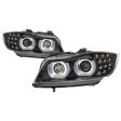 Spyder 09-12 BMW E90 3-Series 4DR Projector Headlights Halogen - LED - Black - PRO-YD-BMWE9009-BK Fashion