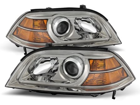 Xtune Acura Mdx 2004-2006 Crystal Headlights Chrome HD-JH-AMDX04-AM-C For Discount