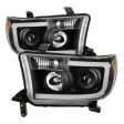 Xtune Toyota Tundra 07-13 LED Light Bar Projector Headlights Black PRO-JH-TTU07-LED-BK Online