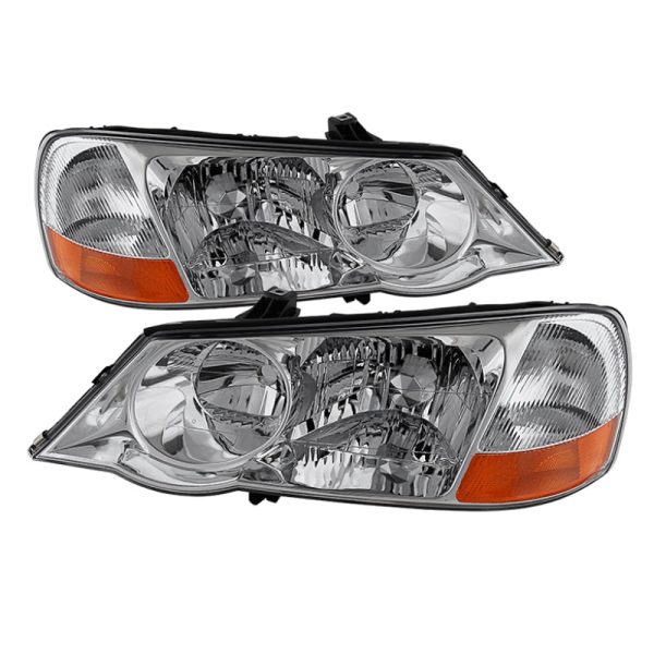 Xtune Acura Tl 2002-2003 Hid Model Only OEM Style Headlights Chrome HD-JH-ATL02-HID-C on Sale